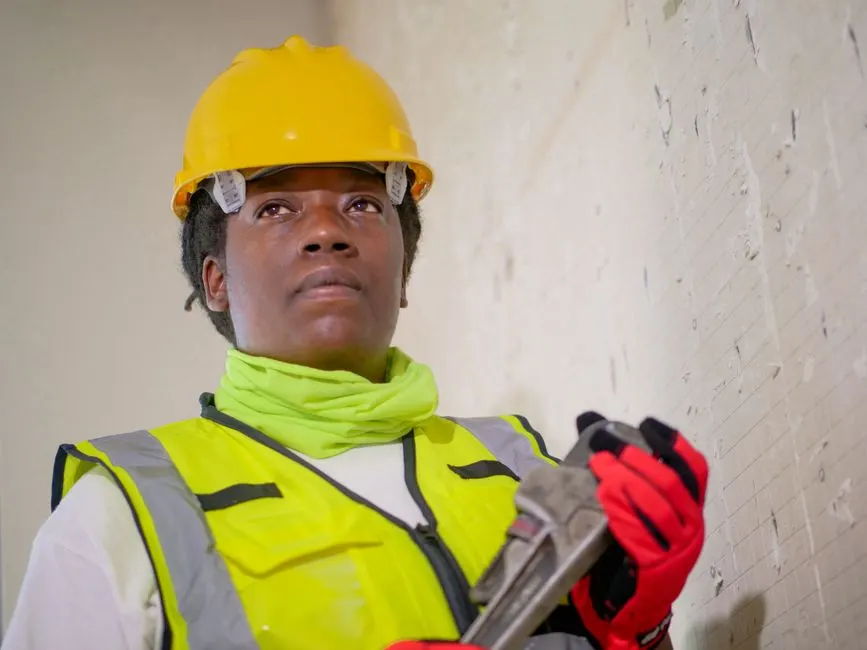 Experienced plumber professionals at work